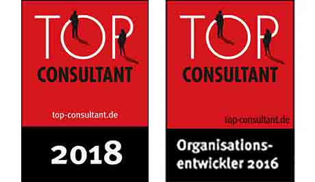 Top Consultant Organisationsentwickler 2014/2015 + 2016 + 2018